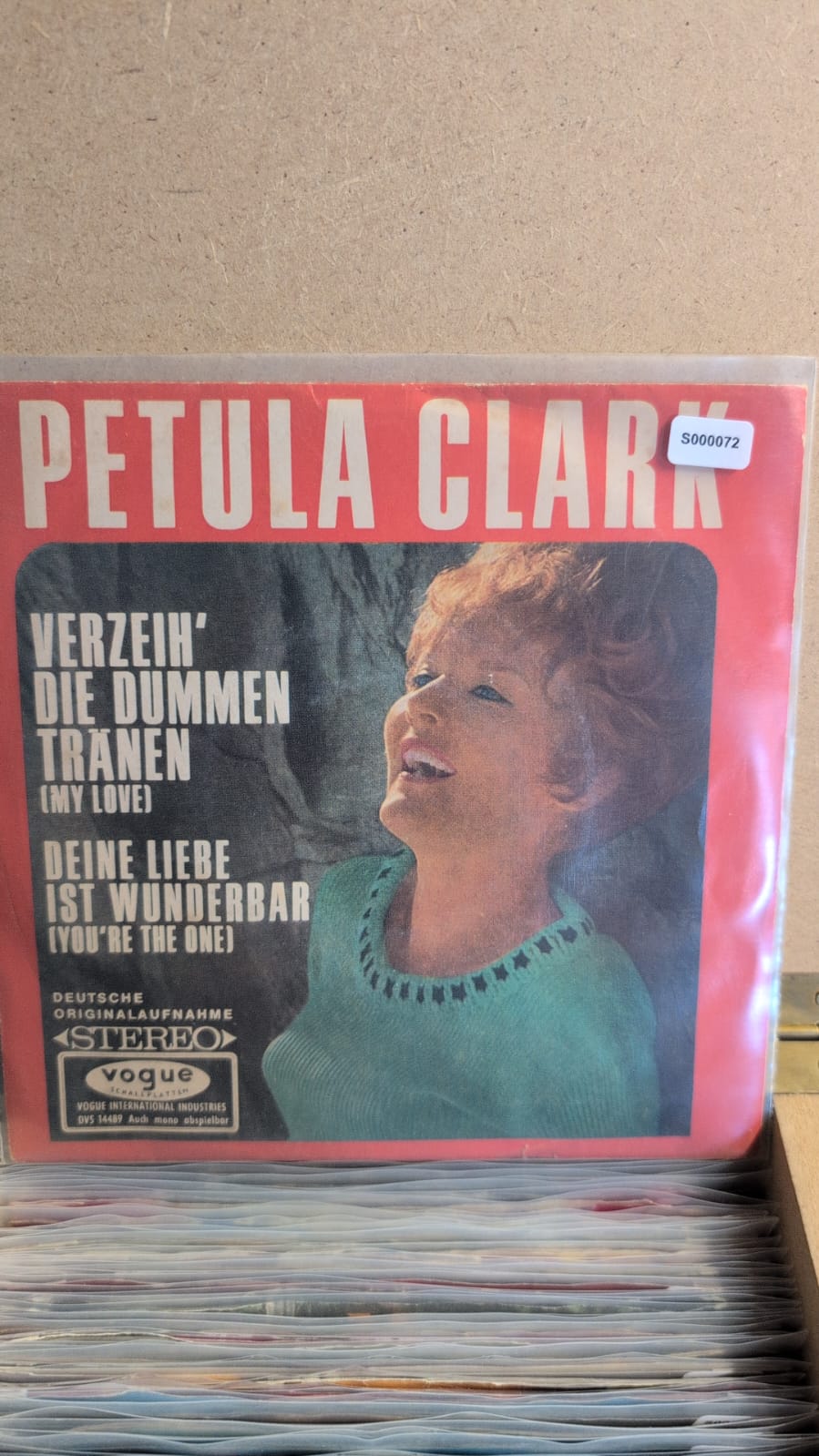 S000072 - Petula Clark - Verzeih'die dummen Tränen / Deine Liebe ist wunderbar