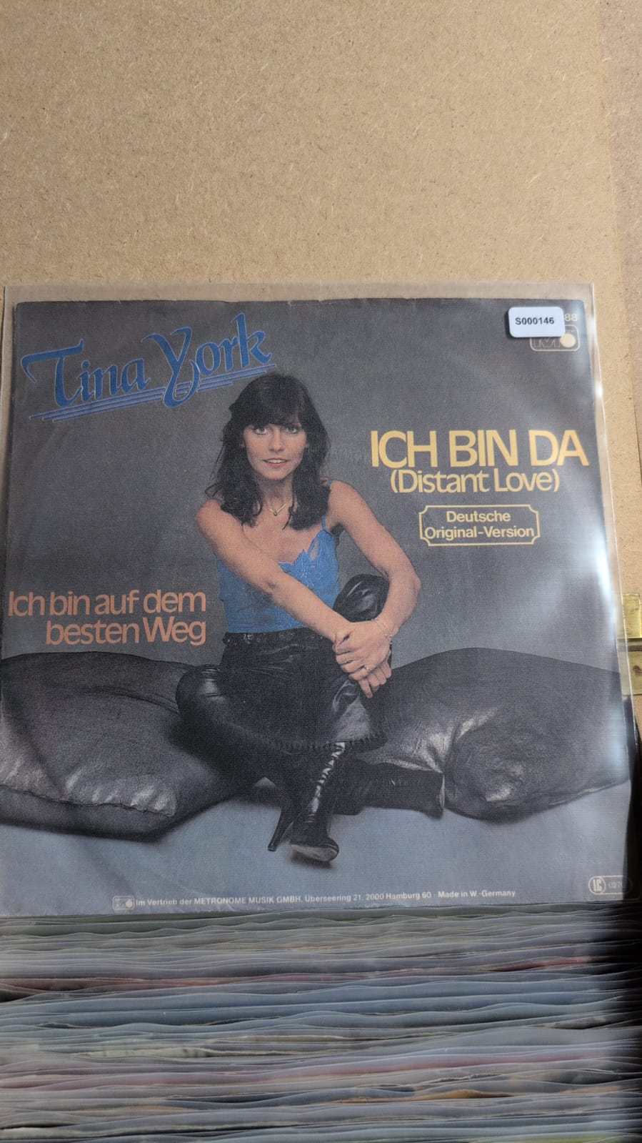 S000146 - Tina York - ich bin da (Distant love) / Ich bin auf dem besten Weg