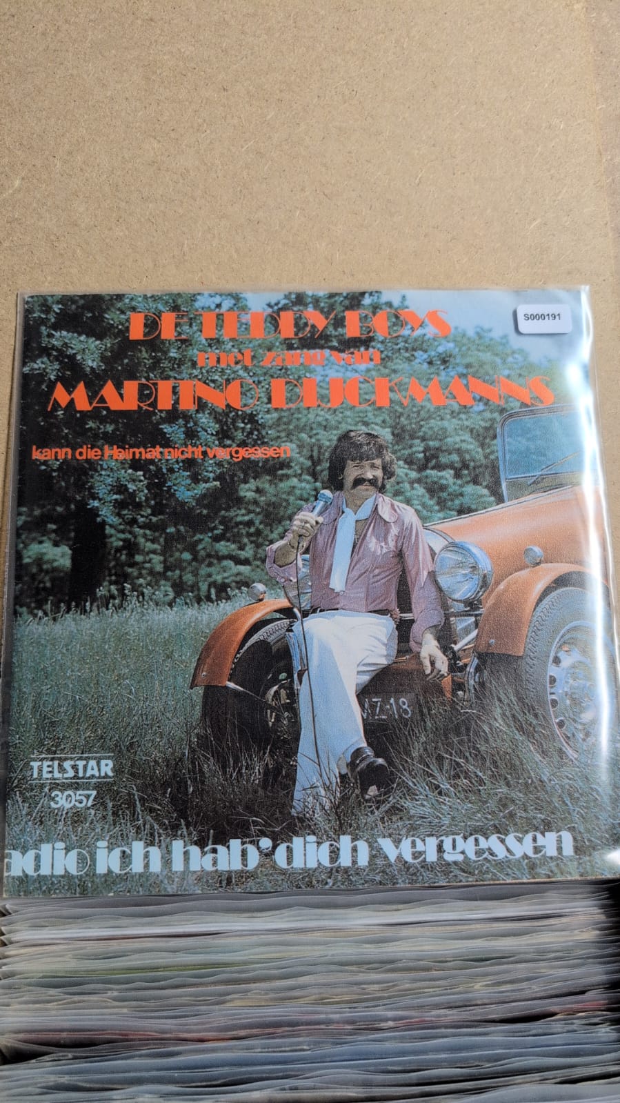 S000191 - De Teddy Boys met Martino Dijckmanns - Adio ich hab' dich vergessen / Kann die Heimat nicht vergessen