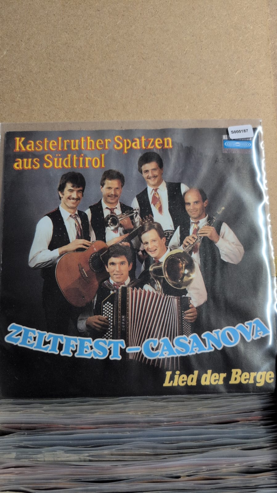 S000187 - Kastelruther Spatzen aus Südtirol - Zeltfest-Casanova / Lied der Berge