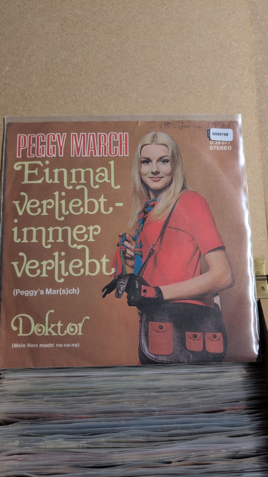 S000188 - Peggy March - Einmal verliebt-immer verliebt / Doktor