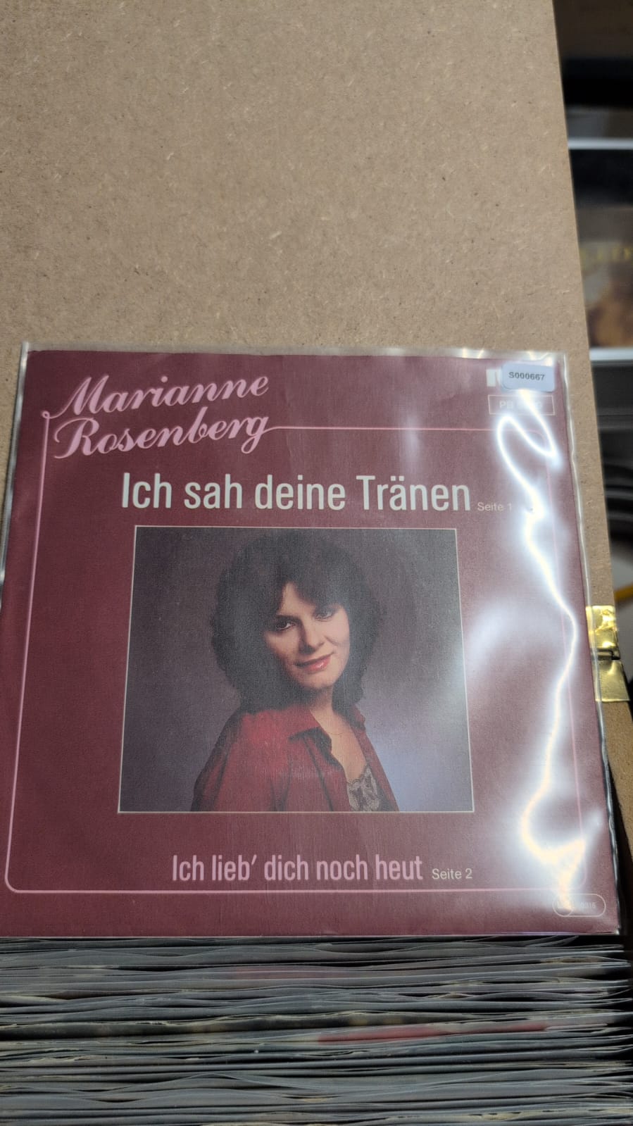 S000667 - Marianne Rosenberg - Ich sah deine Tränen (ik heb een relatie met mijn combinatie) / Ich lieb' dich noch heut