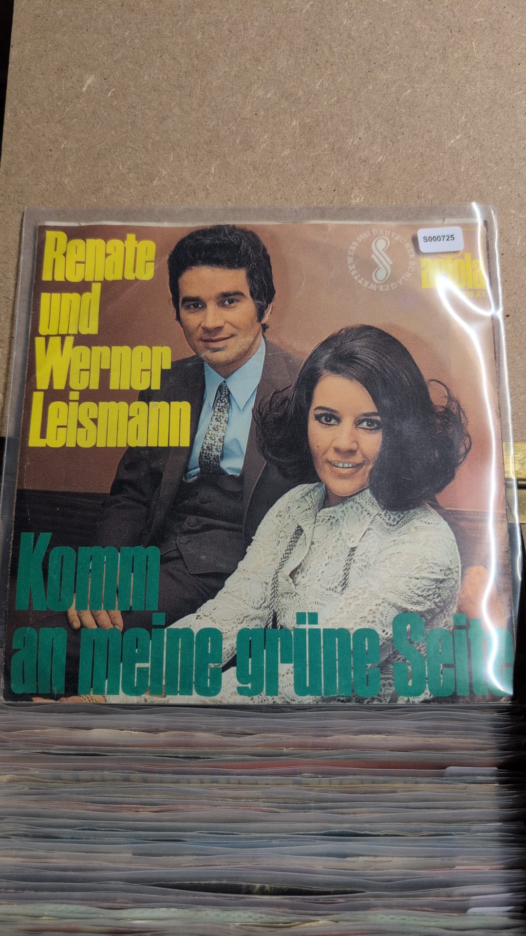 S000725 - Renate und Werner Leismann - Komm an meine grüne Seite / Ich habe dich