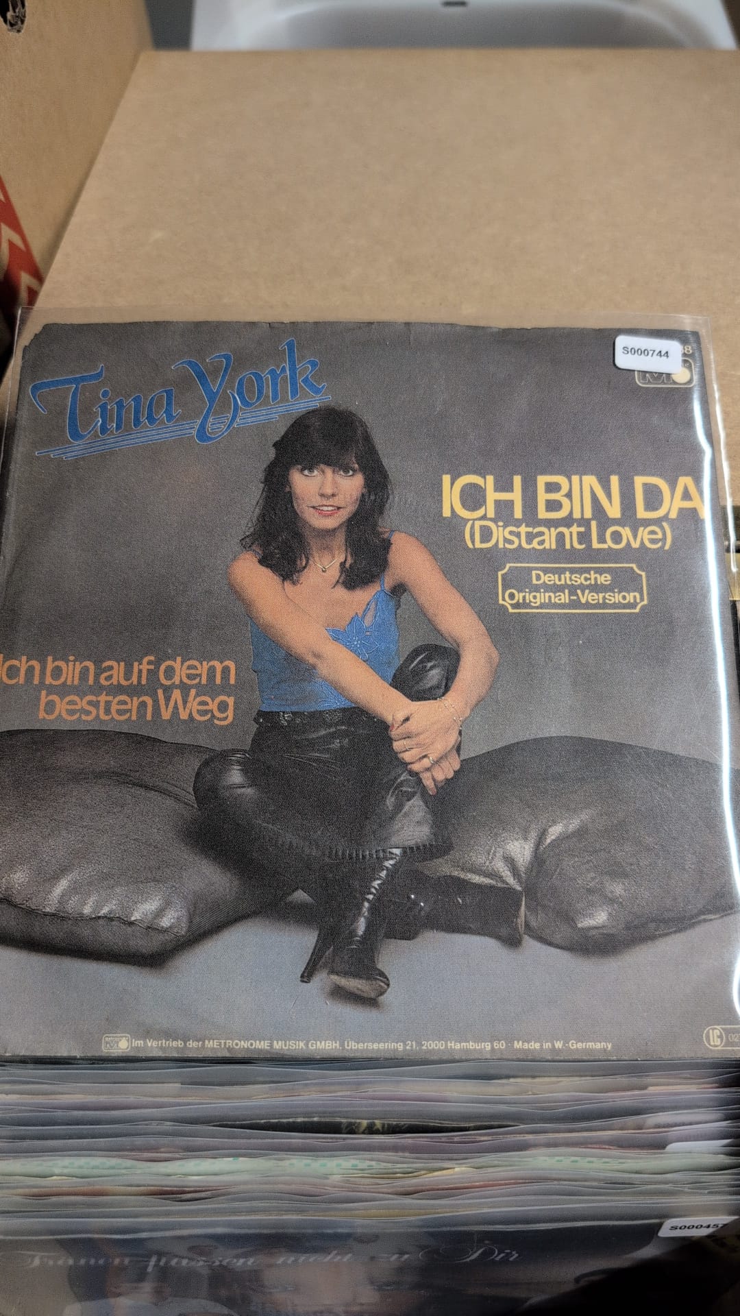 S000744 - Tina York - ich bin da (Distant love) / Ich bin auf dem besten Weg