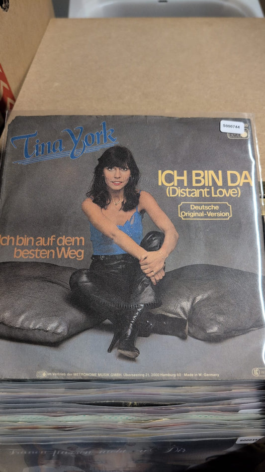 S000744 - Tina York - ich bin da (Distant love) / Ich bin auf dem besten Weg