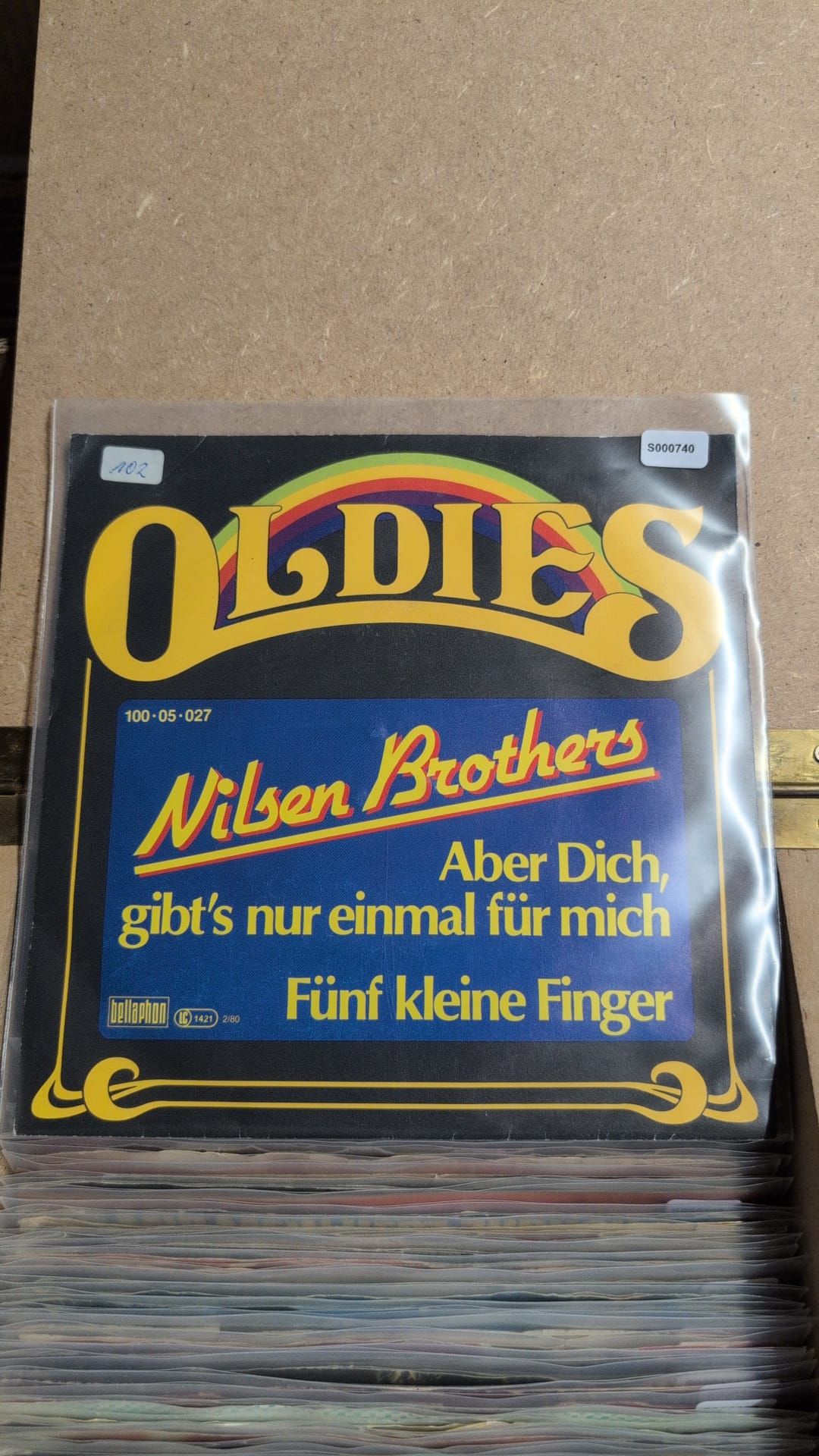 S000740 - Nilsen Brothers - Aber dich, gibt's nur einmal für mich / Fünf kleine Finger