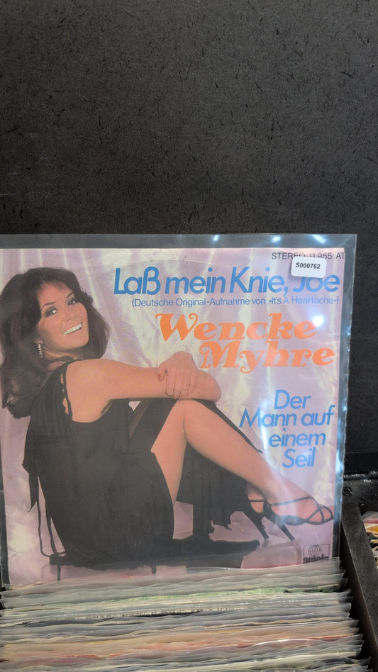 S000762 - Wencke Myhre - Lass mein Knie, Joe / Der Mann auf einem Seil