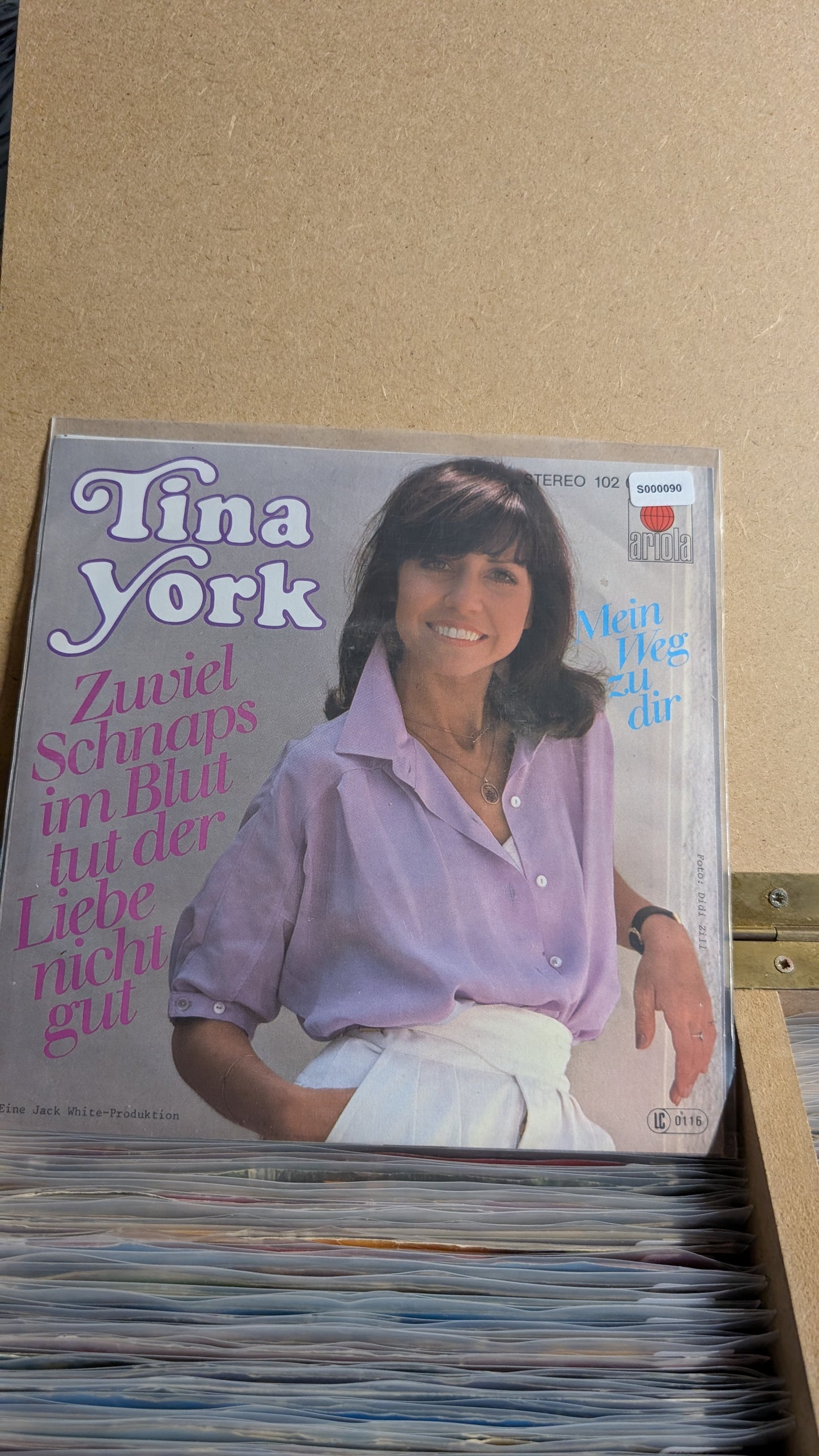 S000090 - Tina York - Zuviel Schnaps im Blut tut der Liebe nicht gut / Mein Weg zu dir