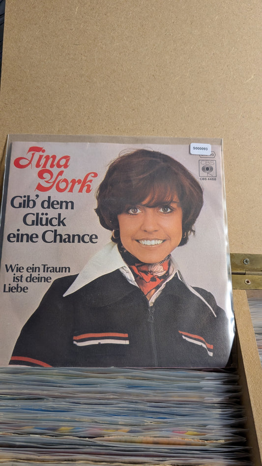 S000093 - Tina York - Gib' dem Glück eine Chance / Wie ein Traum ist deine Liebe