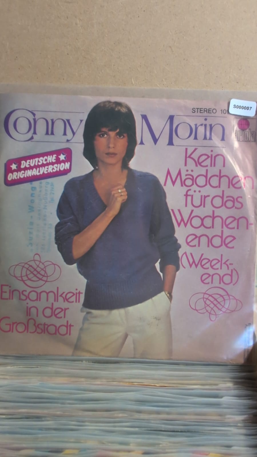 S000007 - Conny Morin - Kein Mädchen für das Wochenende (Weekend) / Einsamkeit in der Grossstadt