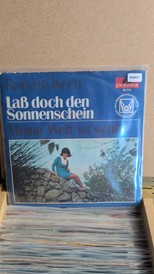 S000077 - Renate Kern - Lass doch den Sonnenschein / Meine Welt is schön