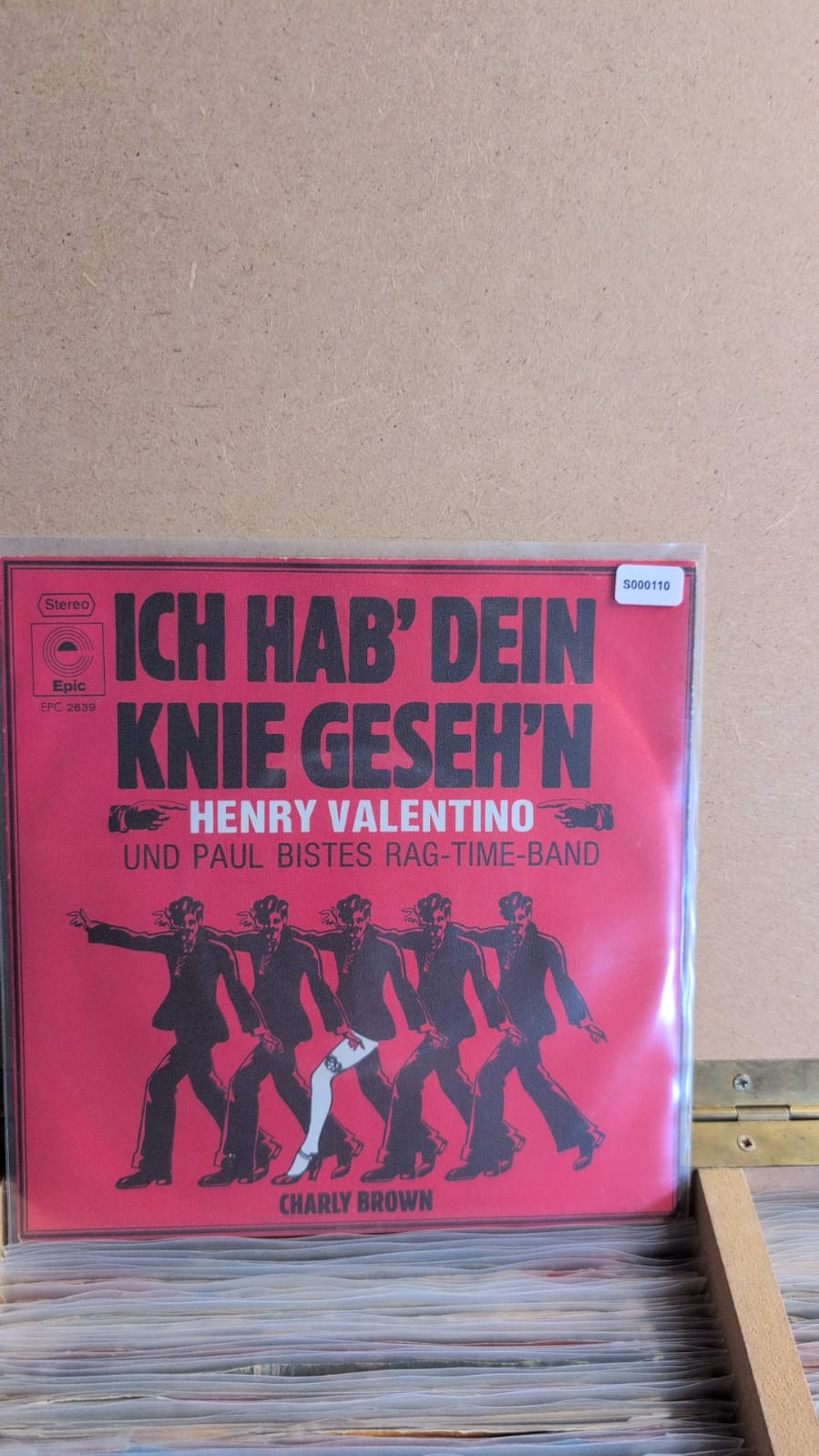 S000110 - Henry Valentino - Ich hab' dein knie geseh'n / Charly Brown