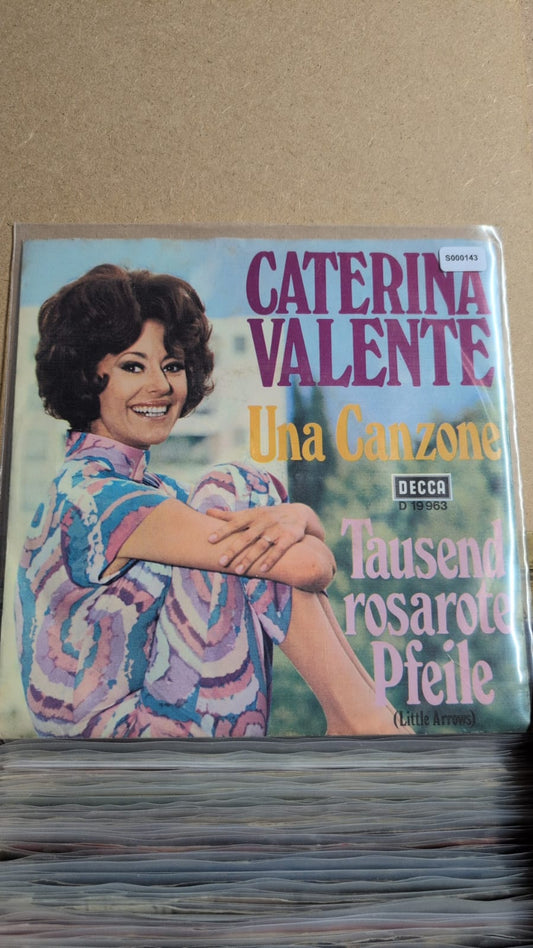 S000143 - Caterina Valente - Una Canzone / Tausend rosarote Pfeile (Little arrows)