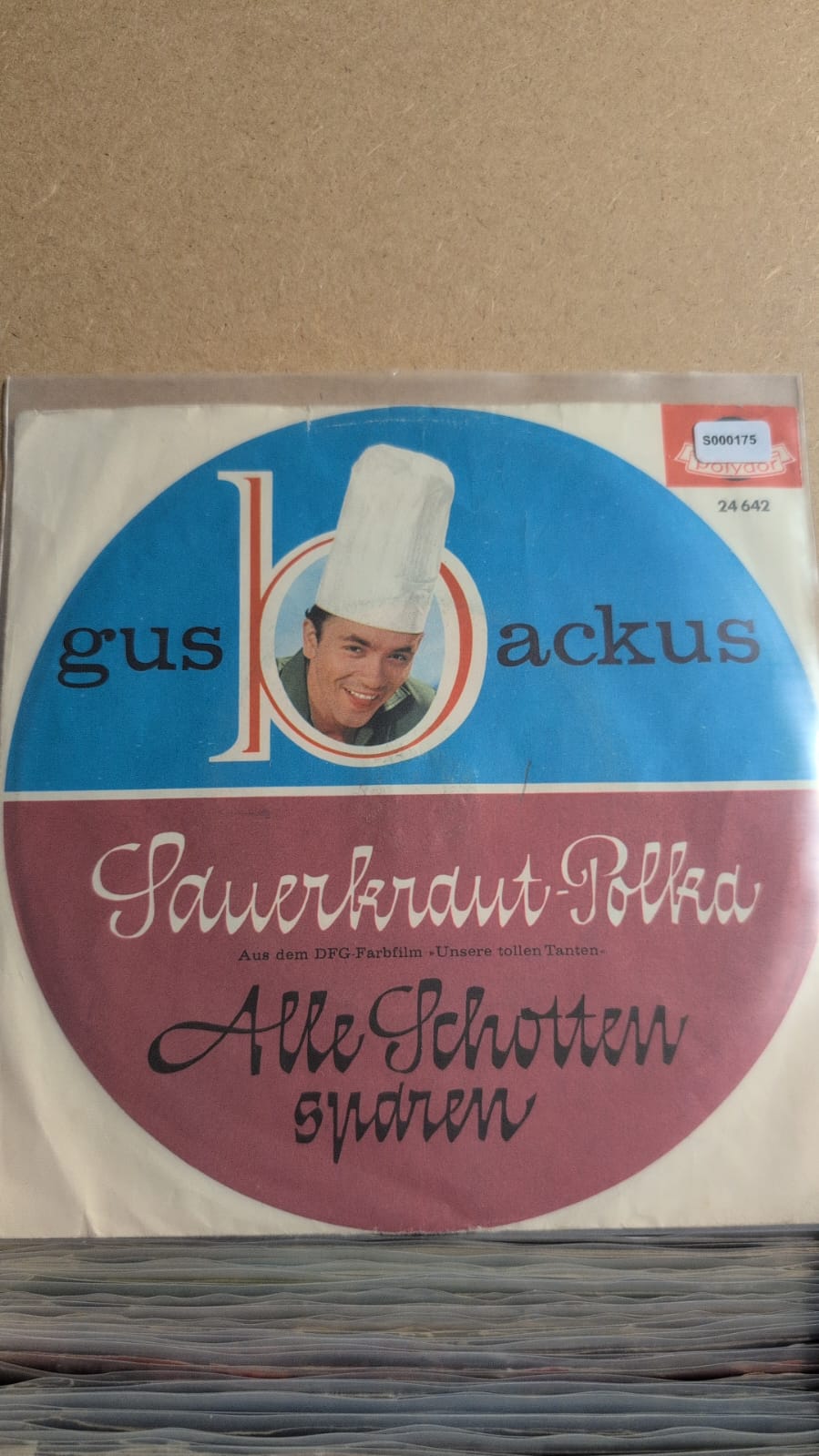 S000175 - Gus Backus - Sauerkraut-Polka / Alle Schotten sparen