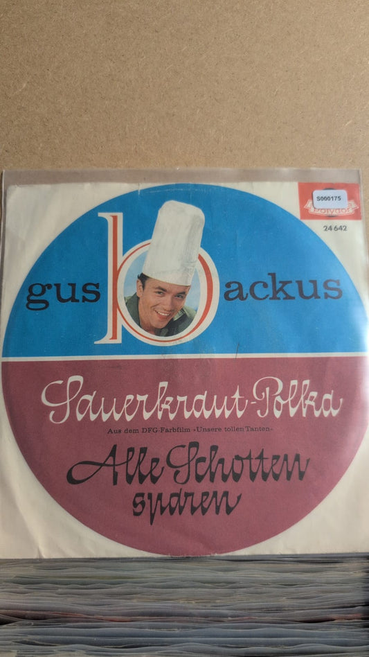 S000175 - Gus Backus - Sauerkraut-Polka / Alle Schotten sparen