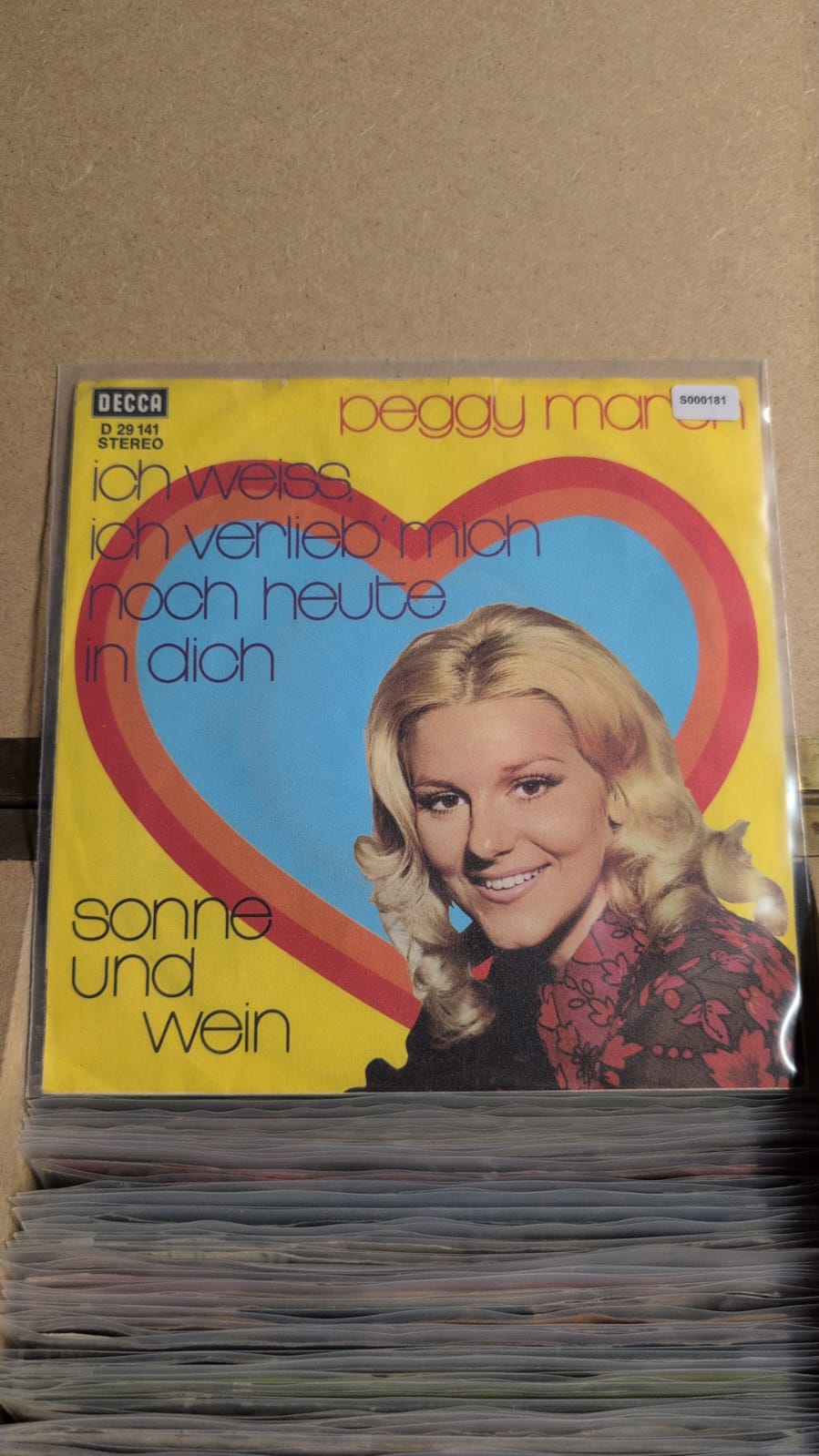 S000181 - Peggy March - Ich weiss, ich verlieb' mich noch heute in dich / Sonne und Wein