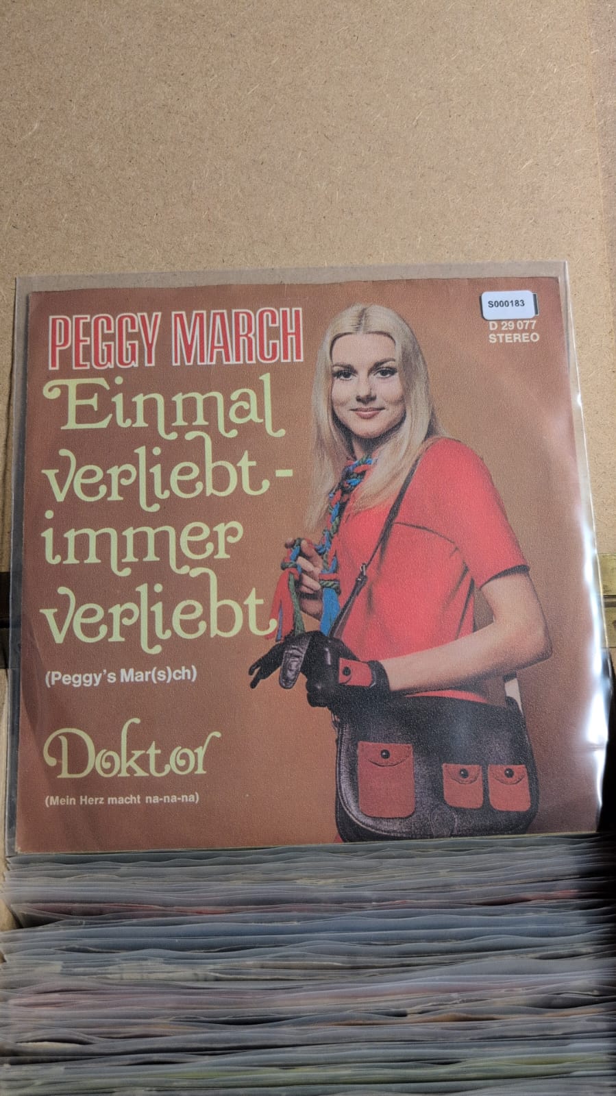 S000183 - Peggy March - Einmal verliebt-immer verliebt / Doktor