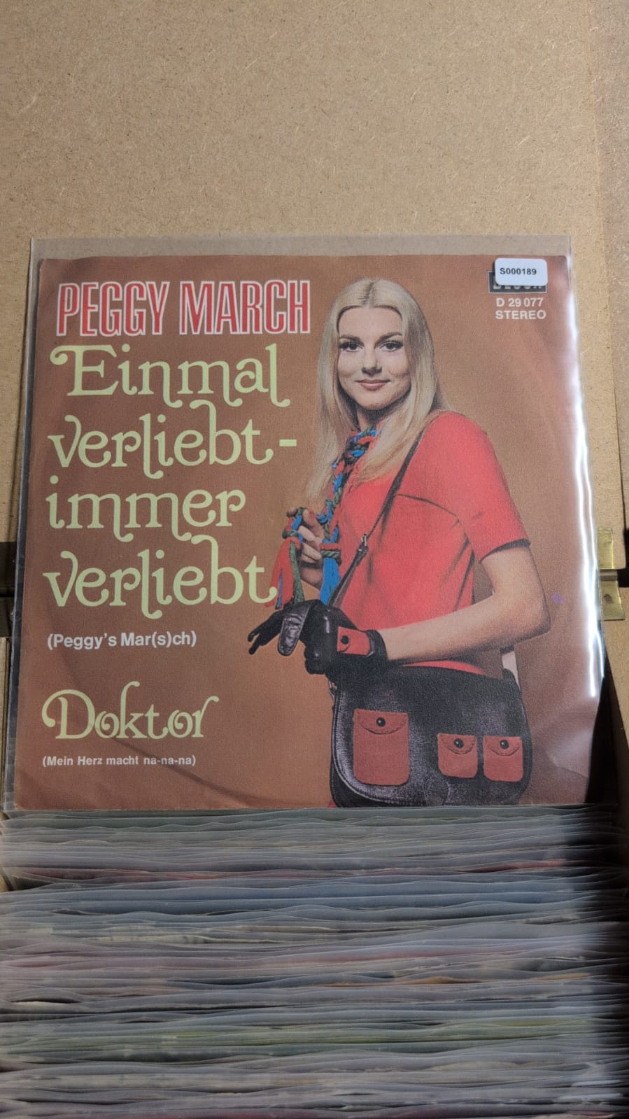 S000189 - Peggy March - Einmal verliebt-immer verliebt / Doktor