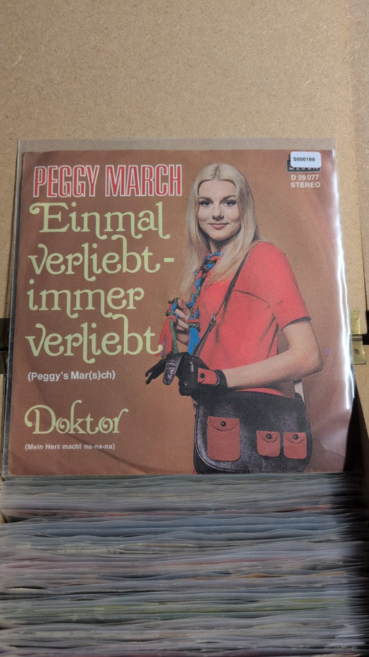 S000189 - Peggy March - Einmal verliebt-immer verliebt / Doktor
