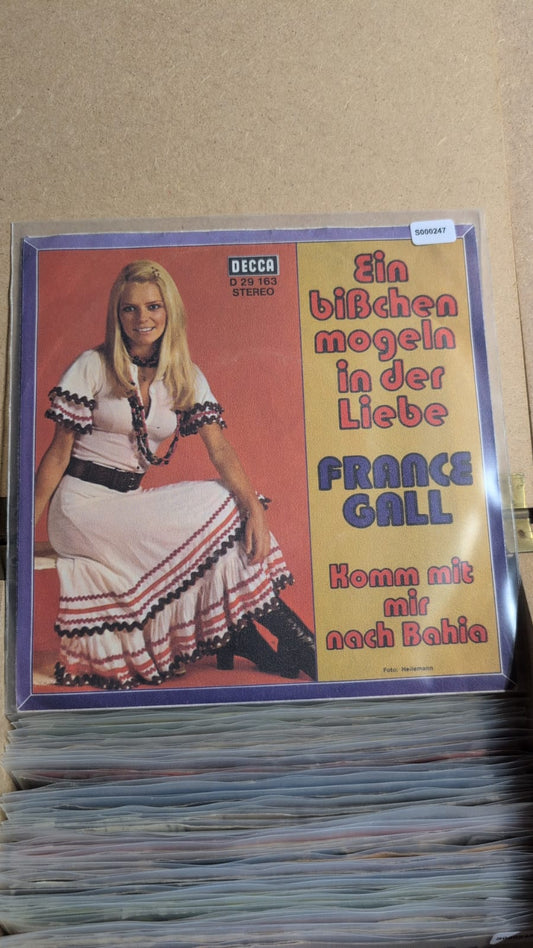 S000247 - France Gall - Ein bisschen mogeln in der Liebe / Komm mit mir nach Bahia