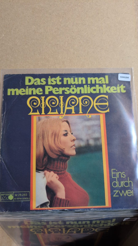 S000294 - Liliane - Das ist nun mal meine persönlichkeit / Eins durch zwei