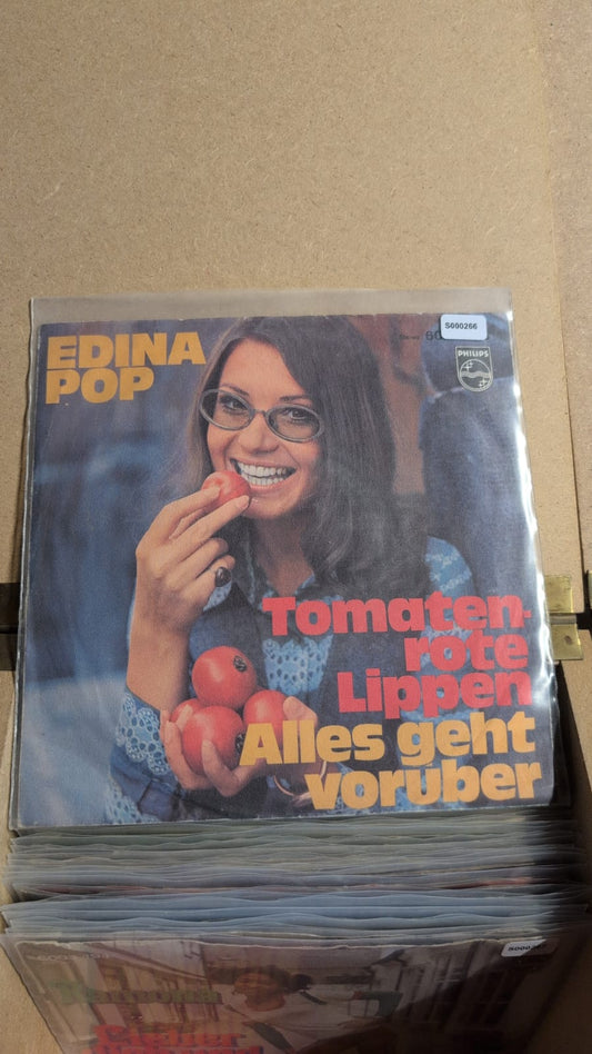 S000266 - Edina Pop - Tomatenrote Lippen / Alles geht vorüber