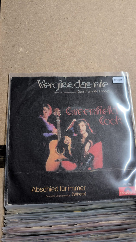 S000364 - Greenfield und Cook - Vergiss das nie (don't turn me Loose) / Abschied für immer