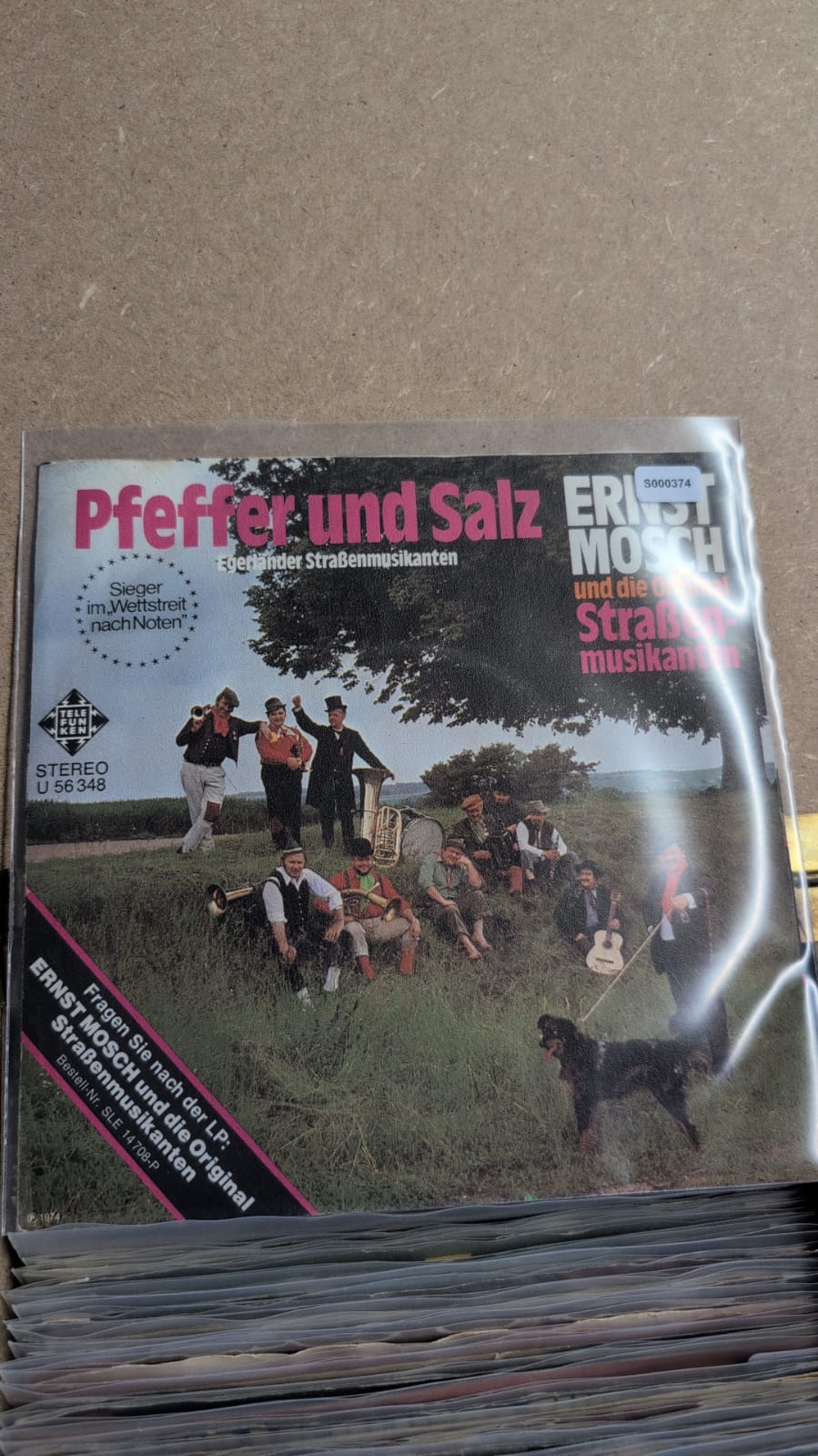 S000374 - Ernst Mosch und die Original Strassenmusikanten - Pfeffer und Salz / Egerländer Strassenmusikanten