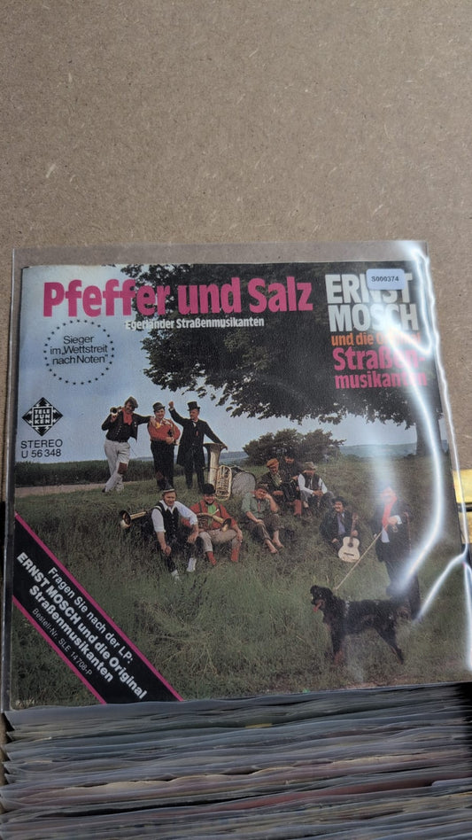 S000374 - Ernst Mosch und die Original Strassenmusikanten - Pfeffer und Salz / Egerländer Strassenmusikanten