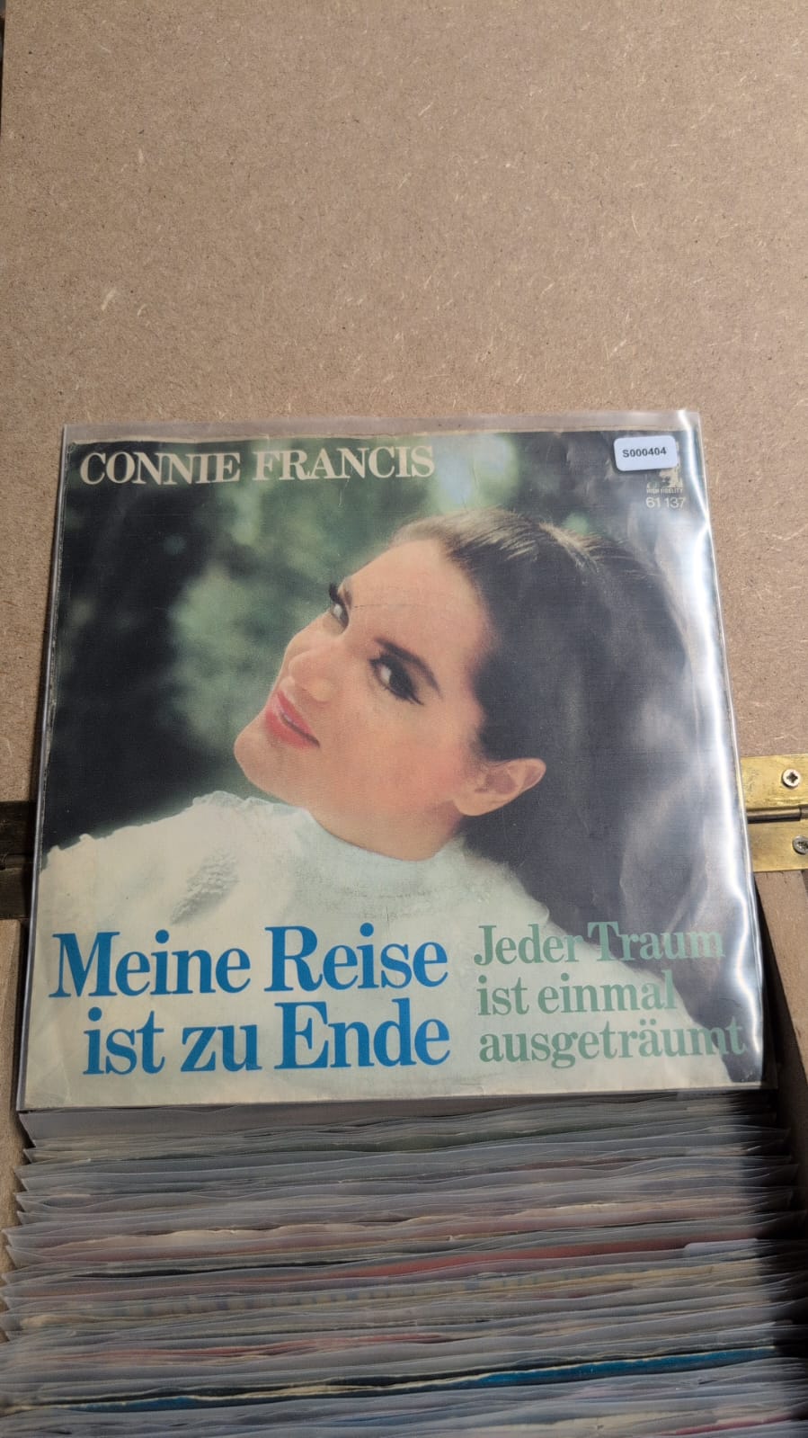S000404 - Connie Francis - Meine Reise ist zu Ende / Jeder Traum ist einmal ausgeträumt