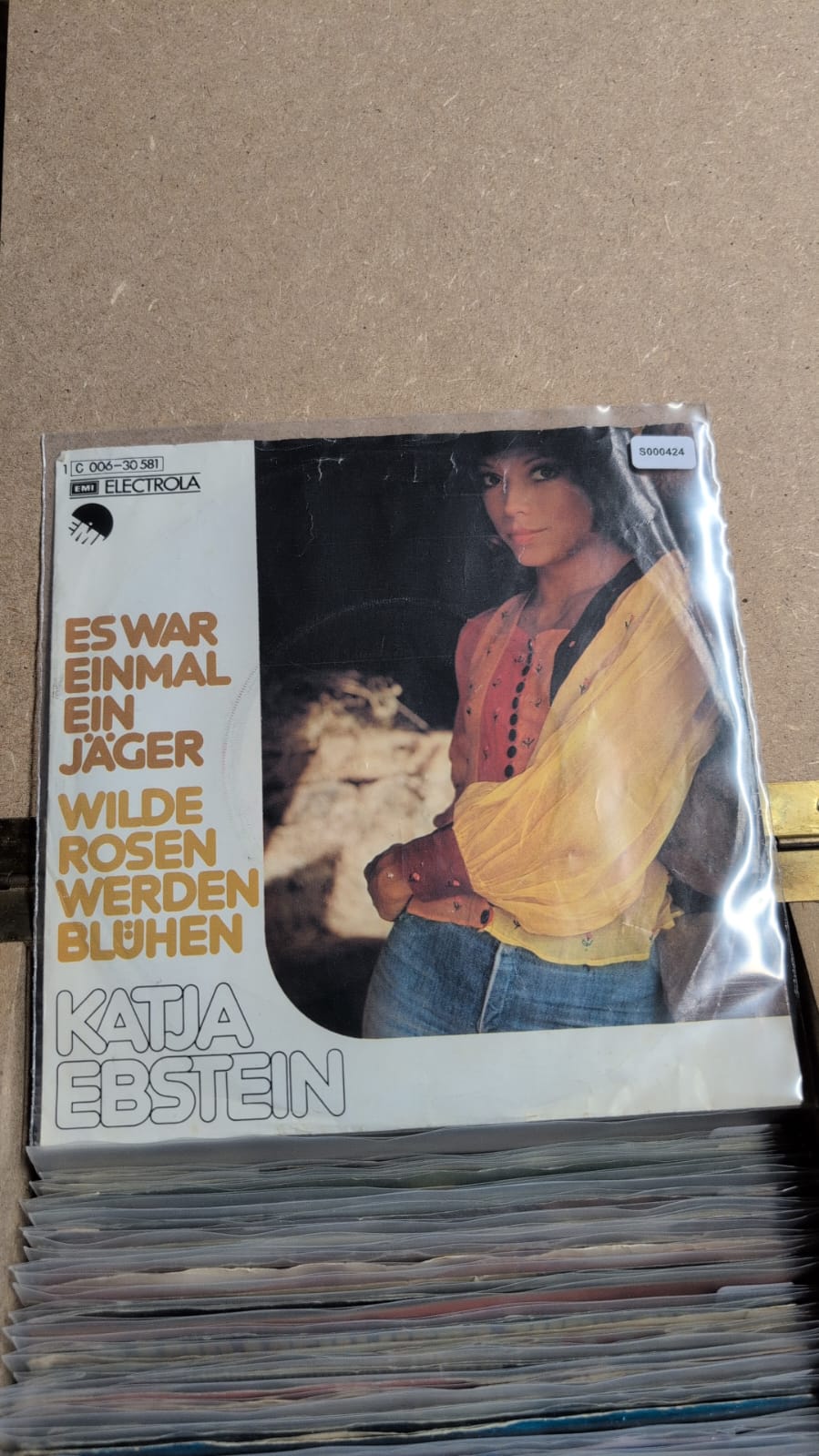 S000424 - Katja Ebstein - Es war einmal ein Jäger / Wilde Rosen werden Blüheb