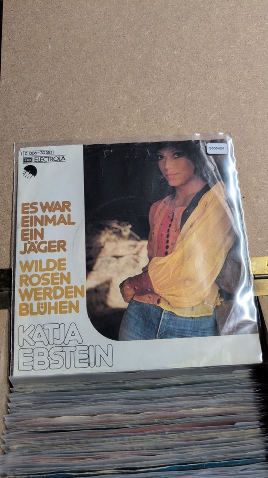 S000424 - Katja Ebstein - Es war einmal ein Jäger / Wilde Rosen werden Blüheb