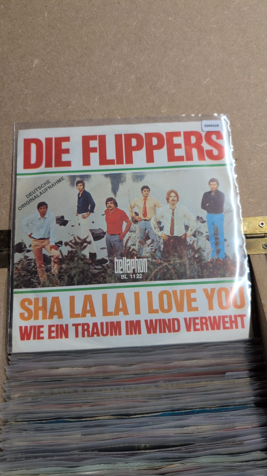 S000428 - Die Flippers - Sha la la, I love you / Wie ein Traum im Wind verweht