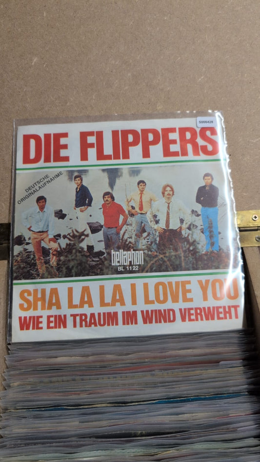 S000428 - Die Flippers - Sha la la, I love you / Wie ein Traum im Wind verweht