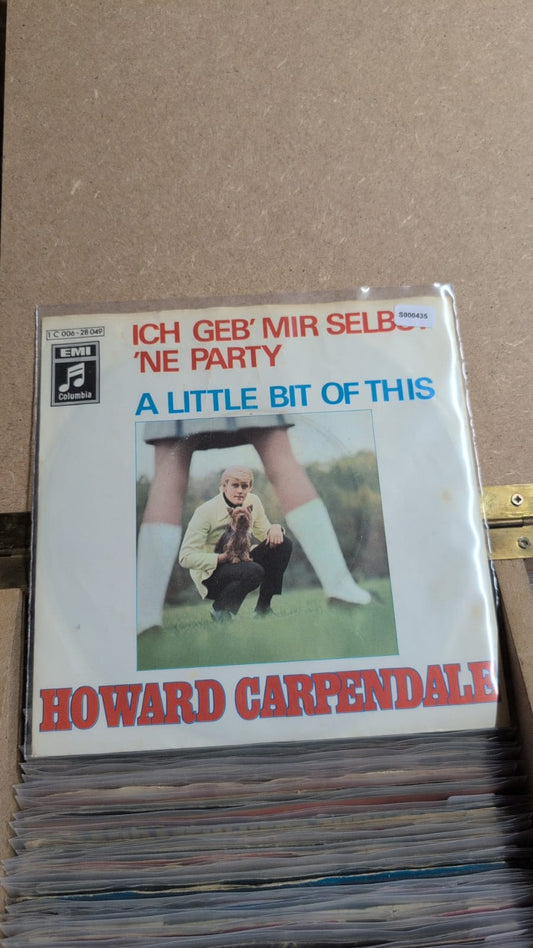 S000435 - Howard Carpendale - Ich geb' mir selbst 'ne Party (ik bouw mijzelf een feestje) / A little bit of this