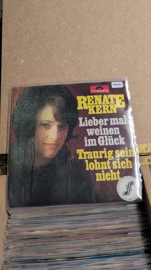 S000442 - Renate Kern - Lieber mal weinen im Glück / Traurig sein lohnt sich nicht