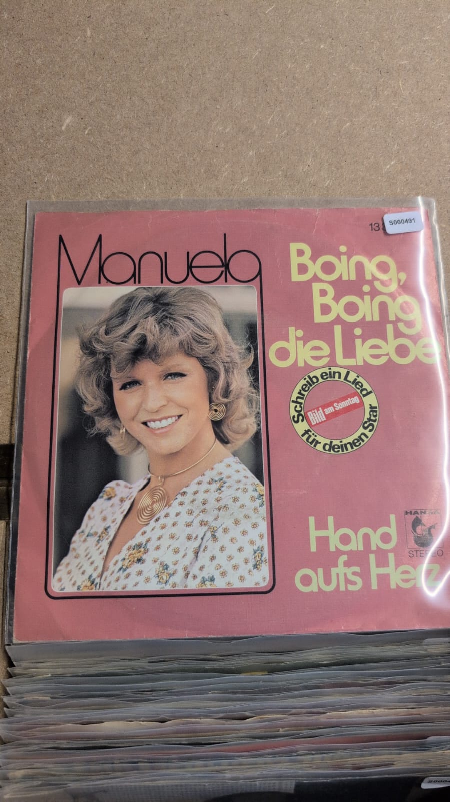 S000491 - Manuela - Boing, boing die Liebe / Hand aufs Herz