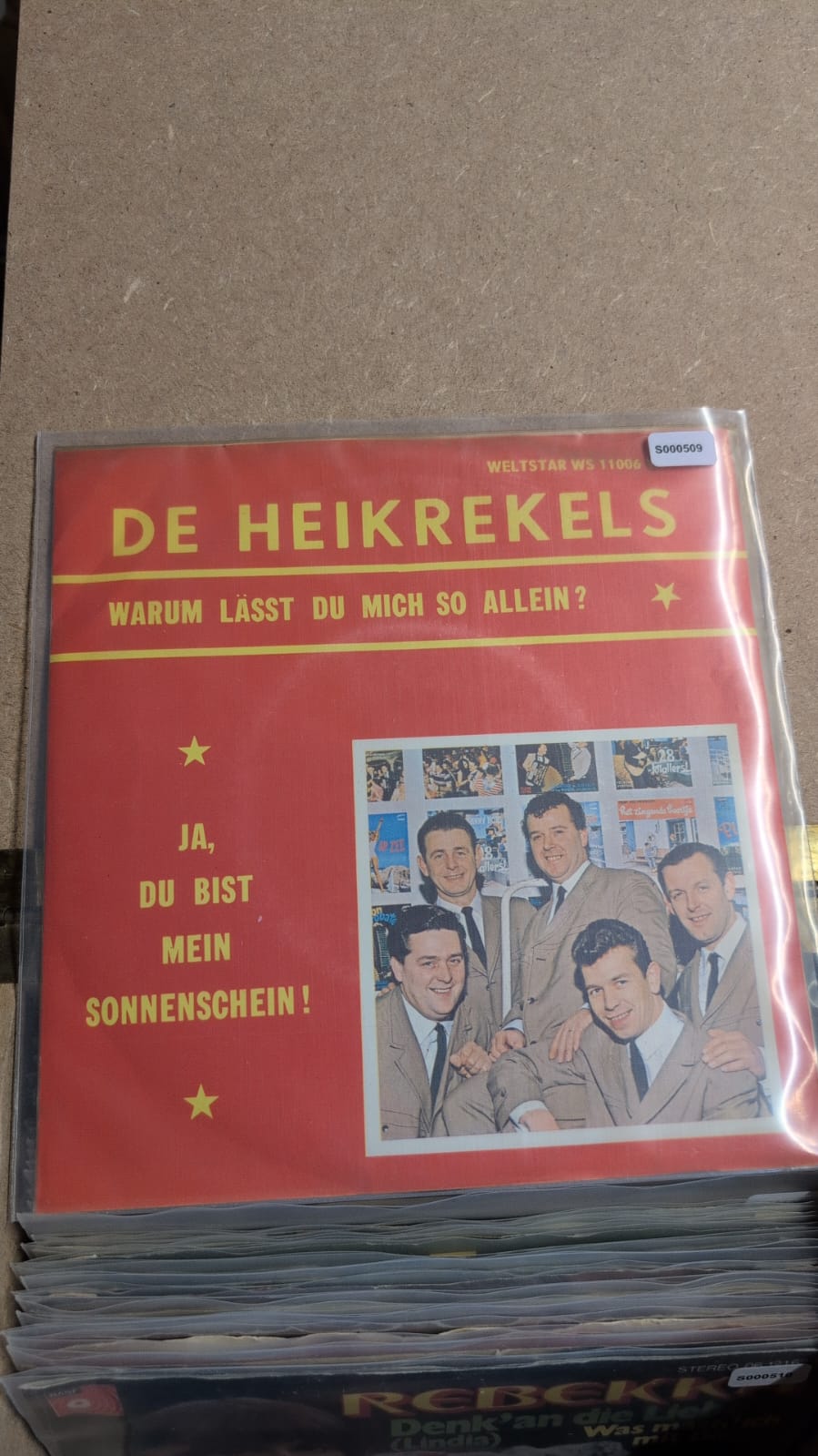 S000509 - Die Heikrekels - Warum lässt du mich so allein / Ja, du bist mein Sonnenschein