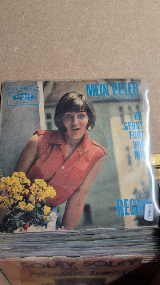 S000511 - Regine - Mein Peter (Als ik de golven aan het strand zie) / Du gehst fort von mir