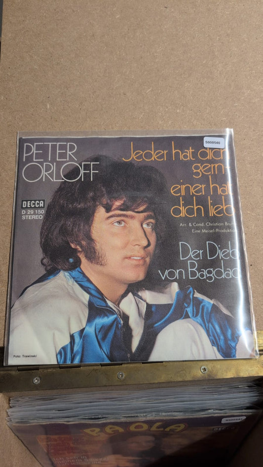 S000540 - Peter Orloff - Jeder hat dich gern - einer hat dich lieb / Der Dieb von Bagdad
