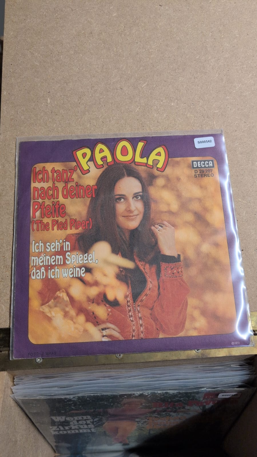 S000542 - Paola - Ich tanz' nach deiner Pfeife / Ich seh' in meinem Spiegel, dass ich weine