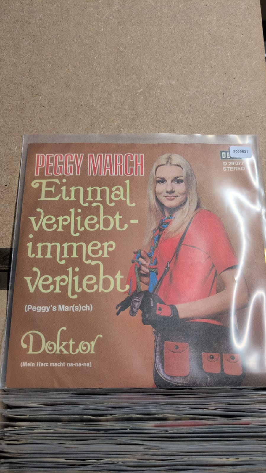 S000631 - Peggy March - Einmal verliebt-immer verliebt / Doktor