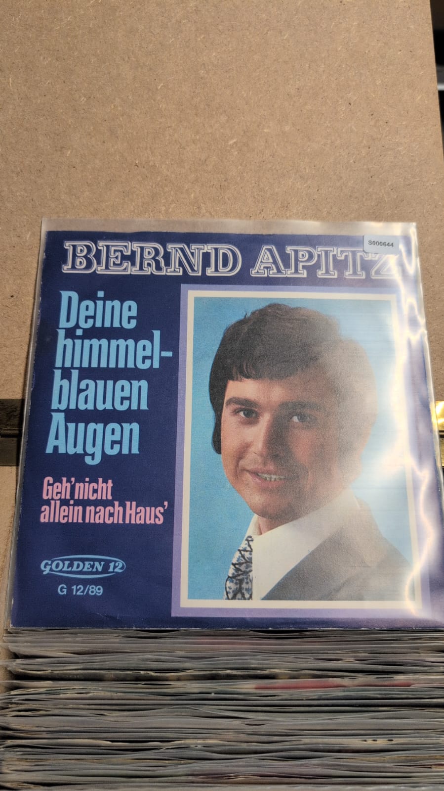 S000644 - Bernd Apitz - Deine Himmelblauen Augen / Geh' nicht allein nach Haus'
