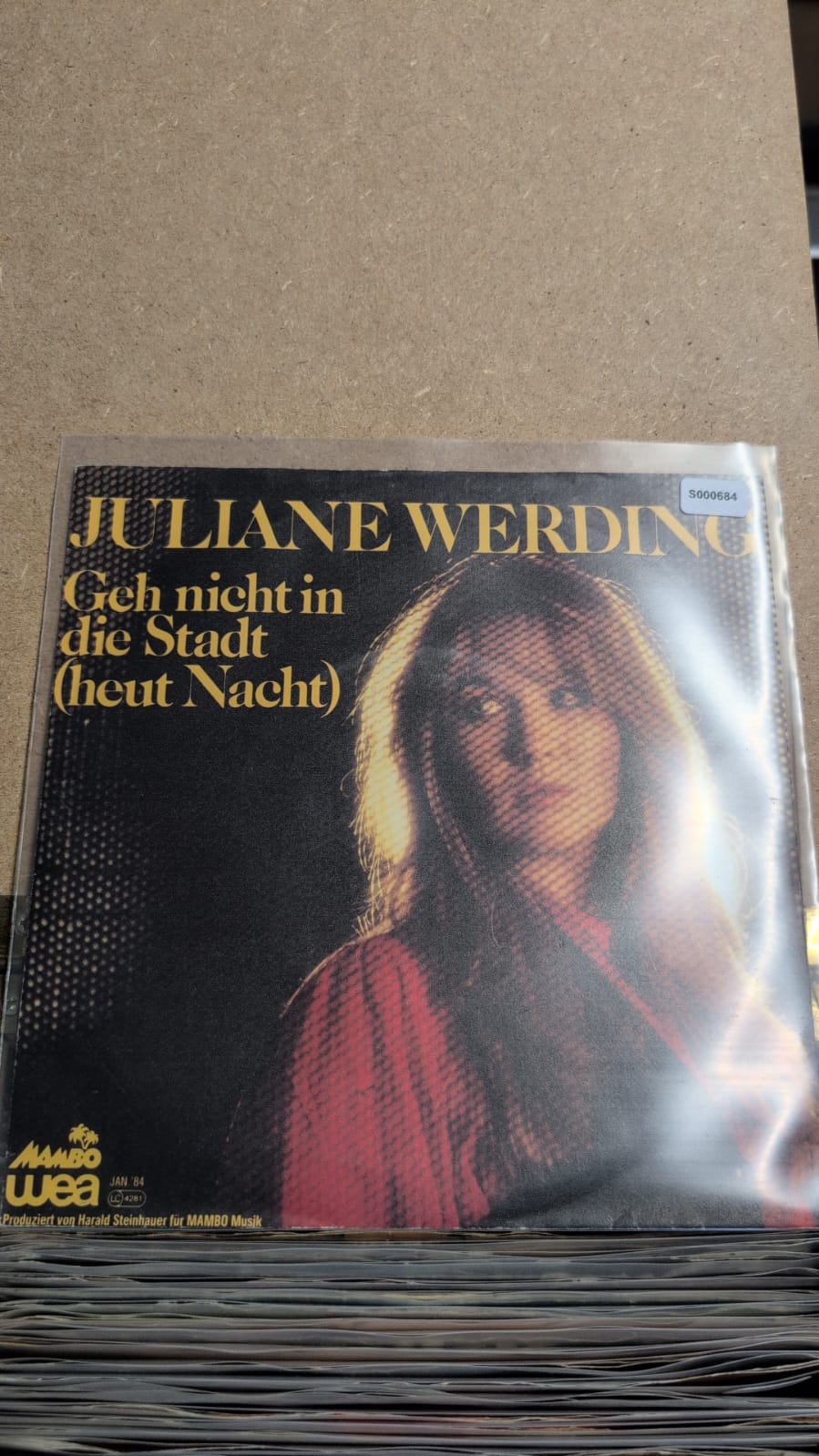 S000684 - Juliane Werding - Geh nicht in die Stadt (heut Nacht) / Wie bin ich hierhergekommen