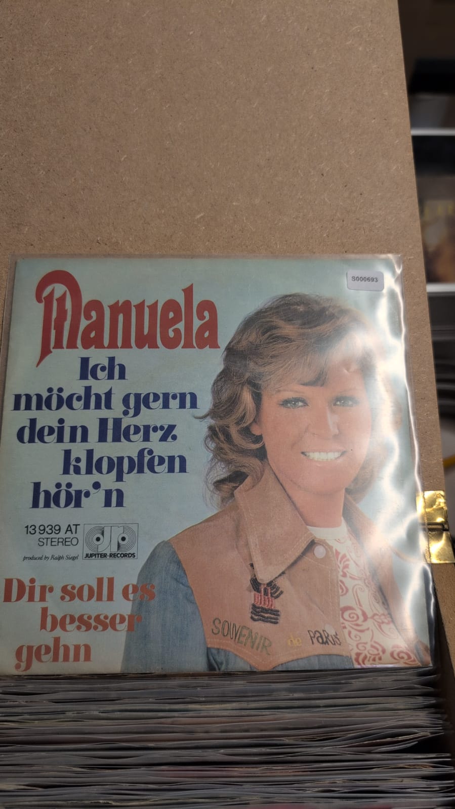 S000693 - Manuela - Ich möcht gern dein Herz klopfen hör'n / Dir soll es besser gehn