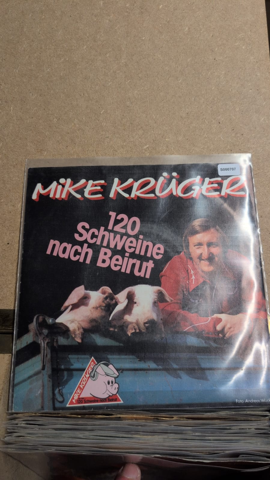 S000707 - Mike Krüger - 120 Schweine nach Beirut / Hallo Papi