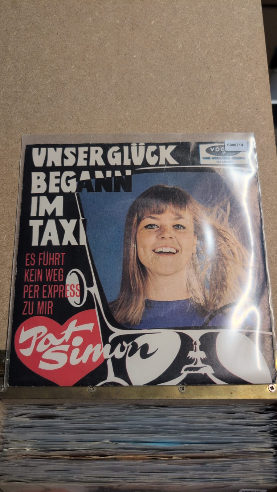 S000714 - Pat Simon - Unser Glück begann im Taxi / Es führt kein weg per Express zu mir