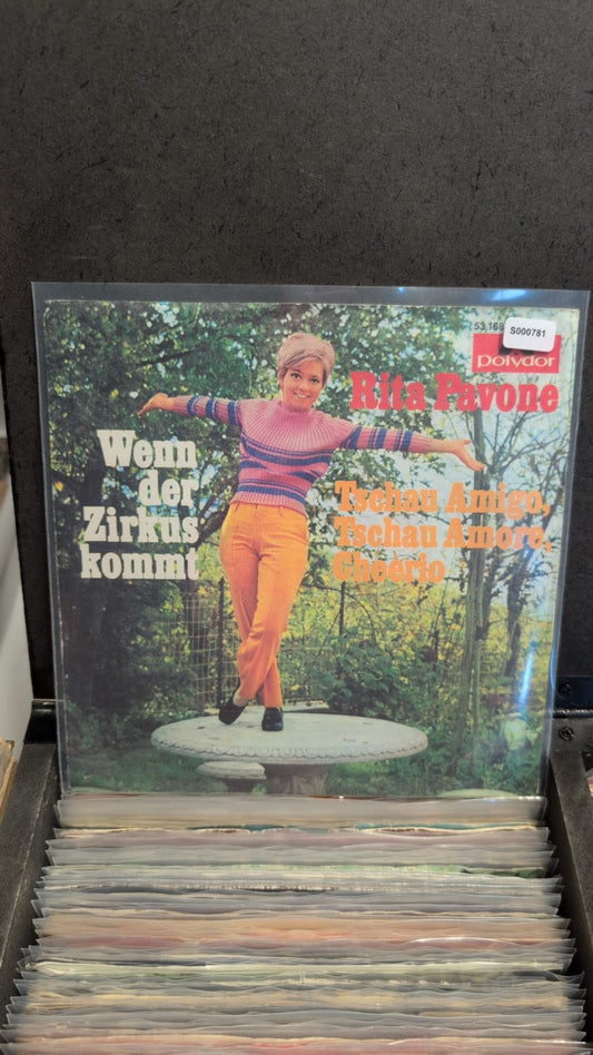S000781 - Rita Pavone - Wenn der Zirkus kommt / Tschau Amigo, Tschau Amore, Cheerio