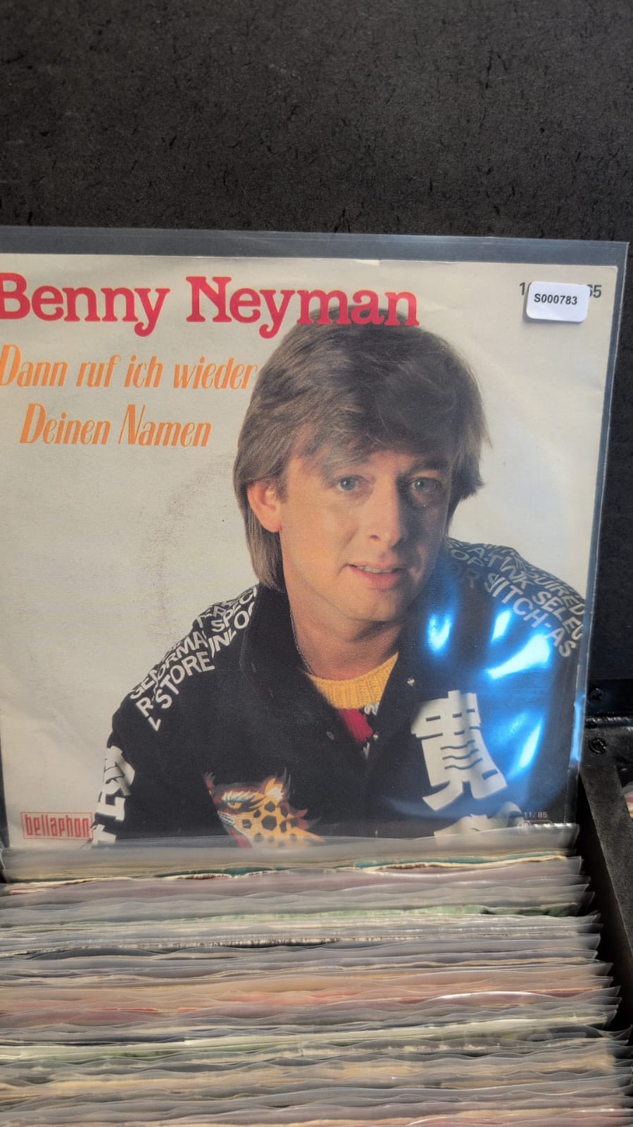 S000783 - Benny Neyman - Dann ruf ich wieder deinen Namen (Waarom fluister ik jouw naam nog) / Freunde der Nacht