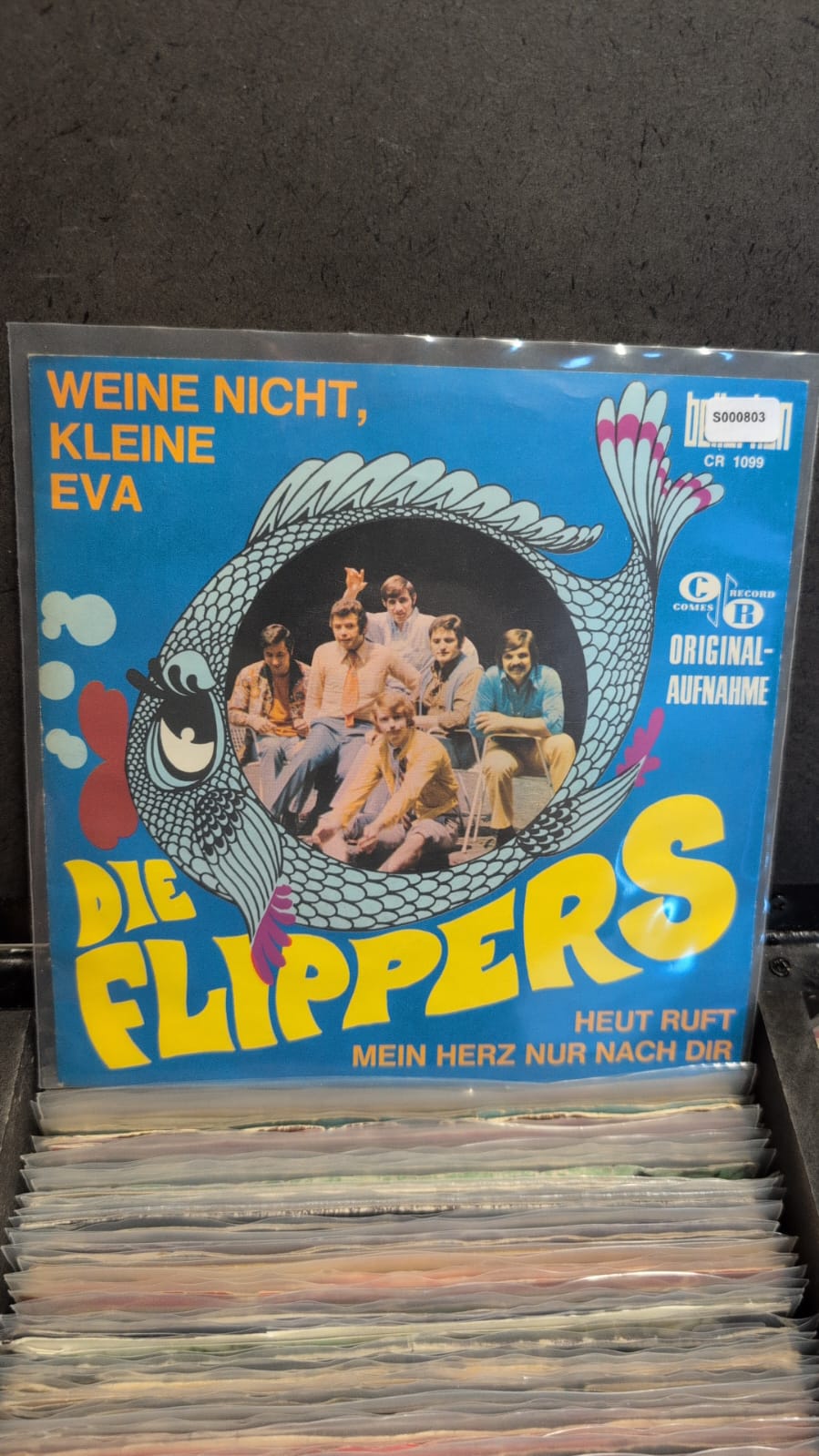 S000803 - Die Flippers - Weine nicht, kleine Eva / Heut ruft mein Herz nur nach dir
